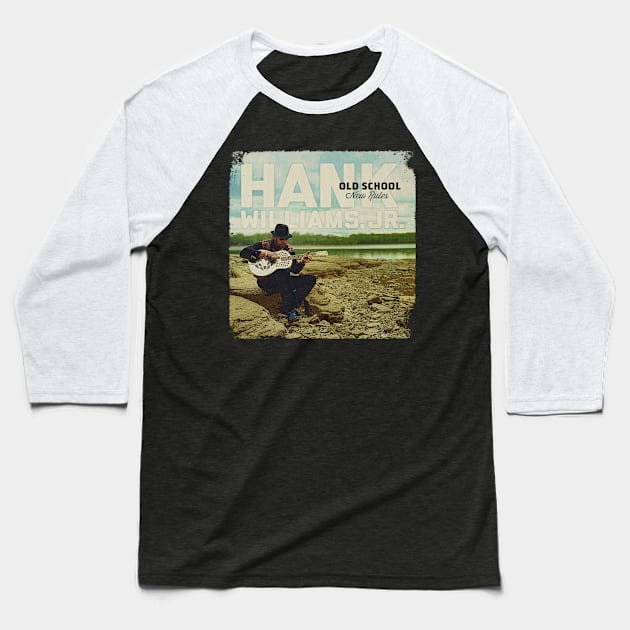 Family Tradition Honoring Hank Jr Baseball T-Shirt by Zombie green